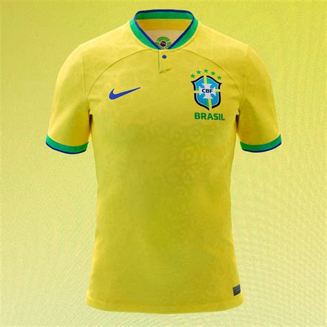 camisa do brasil 2022 amarela